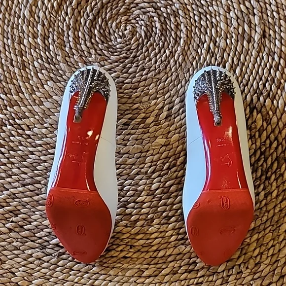 Christian Louboutin 120mm spiked heels 39.5. - Picture 3 of 15